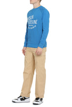 Load image into Gallery viewer, Cotton crew-neck sweatshirt
