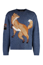 Load image into Gallery viewer, Wool-blend crew-neck sweater
