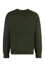 Load image into Gallery viewer, Wool-blend crew-neck sweater
