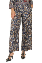Load image into Gallery viewer, Lotus printed silk pants
