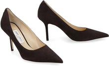 Load image into Gallery viewer, Love 85 suede pointy-toe pumps

