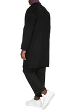 Load image into Gallery viewer, Single-breasted wool coat
