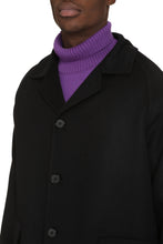 Load image into Gallery viewer, Single-breasted wool coat
