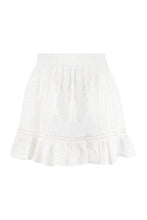 Load image into Gallery viewer, Baydar Broderie anglaise mini-skirt
