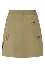 Load image into Gallery viewer, Cargo mini skirt with elastic waistband
