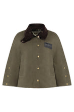 Load image into Gallery viewer, Barbour x ERDEM - Clover waxed cotton jacket
