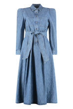 Load image into Gallery viewer, Luana denim shirtdress
