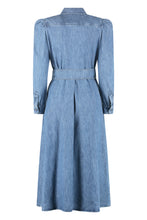Load image into Gallery viewer, Luana denim shirtdress

