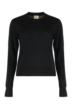 Load image into Gallery viewer, Round neck sweater in merino wool
