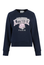 Load image into Gallery viewer, Cotton crew-neck sweatshirt

