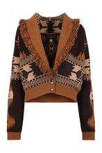 Load image into Gallery viewer, Icon jacquard cardigan
