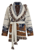 Load image into Gallery viewer, Cardigan with belt
