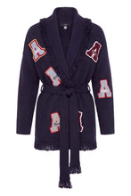 Load image into Gallery viewer, Wool cardigan with belt

