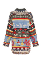 Load image into Gallery viewer, Winter Friends jacquard cardigan
