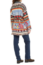 Load image into Gallery viewer, Winter Friends jacquard cardigan
