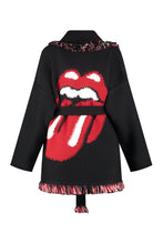 Load image into Gallery viewer, Start Me up Icon virgin wool cardigan
