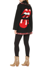 Load image into Gallery viewer, Start Me up Icon virgin wool cardigan
