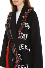 Load image into Gallery viewer, Start Me up Icon virgin wool cardigan
