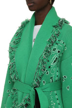 Load image into Gallery viewer, Bandana jacquard cardigan
