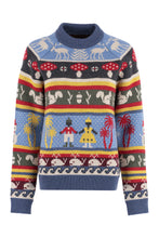 Load image into Gallery viewer, Winter Friends crew-neck sweater
