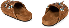 Load image into Gallery viewer, Salvation Mountain suede mules
