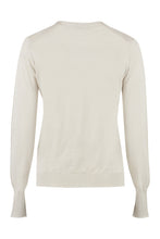 Load image into Gallery viewer, Crew-neck wool sweater
