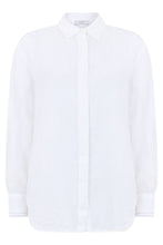 Load image into Gallery viewer, Linen shirt with fringes
