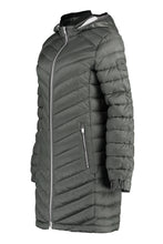 Load image into Gallery viewer, Techno fabric long down jacket
