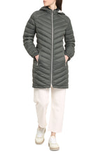 Load image into Gallery viewer, Techno fabric long down jacket
