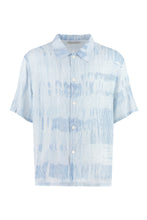 Load image into Gallery viewer, Short sleeve cotton blend shirt

