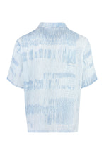 Load image into Gallery viewer, Short sleeve cotton blend shirt
