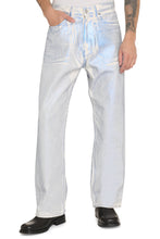 Load image into Gallery viewer, Third Cut foil effect jeans
