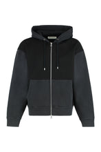 Load image into Gallery viewer, Hooded sweatshirt with zipper in cotton
