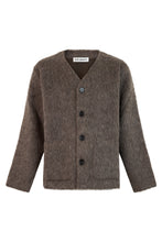 Load image into Gallery viewer, Oversized cardigan with buttons
