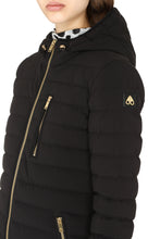 Load image into Gallery viewer, Hooded techno fabric downjacket
