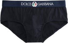 Load image into Gallery viewer, Brando logoed elastic band cotton briefs
