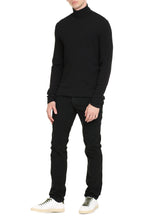 Load image into Gallery viewer, Cotton turtleneck T-shirt
