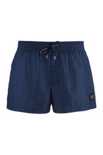 Load image into Gallery viewer, Logo print swim shorts
