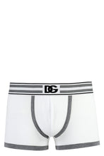 Load image into Gallery viewer, Logoed elastic band cotton trunks
