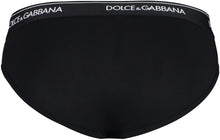 Load image into Gallery viewer, Set of two cotton briefs with logoed elastic band
