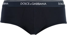 Load image into Gallery viewer, Set of two cotton briefs with logoed elastic band
