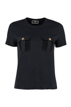 Load image into Gallery viewer, Cotton crew-neck T-shirt
