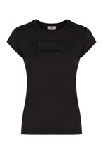 Load image into Gallery viewer, Viscose crew-neck T-shirt
