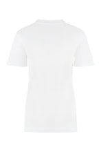 Load image into Gallery viewer, Mach embroidered cotton T-shirt
