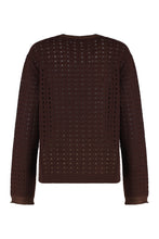 Load image into Gallery viewer, Wool-blend crew-neck sweater
