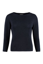 Load image into Gallery viewer, Crew-neck cashmere sweater
