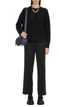 Load image into Gallery viewer, Wool-blend crew-neck sweater
