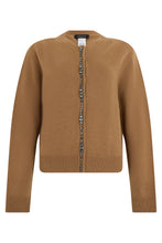 Load image into Gallery viewer, Cardigan with appliqués
