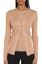 Load image into Gallery viewer, Lurex knit cardigan
