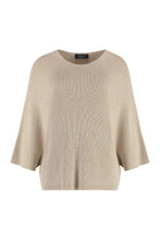 Load image into Gallery viewer, Cotton blend crew-neck sweater
